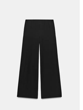 Cassis Women's Black Wide-Leg Dress Pants